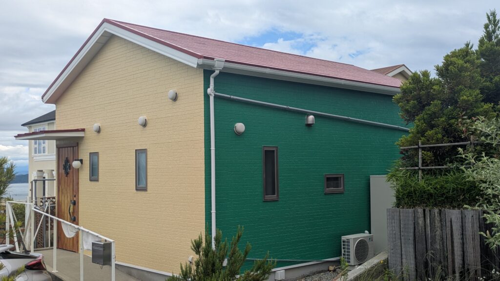 晴海ヶ丘　外壁・屋根塗装工事☆